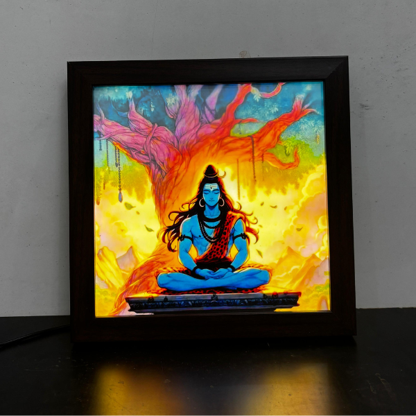 Mahadev LED Frame