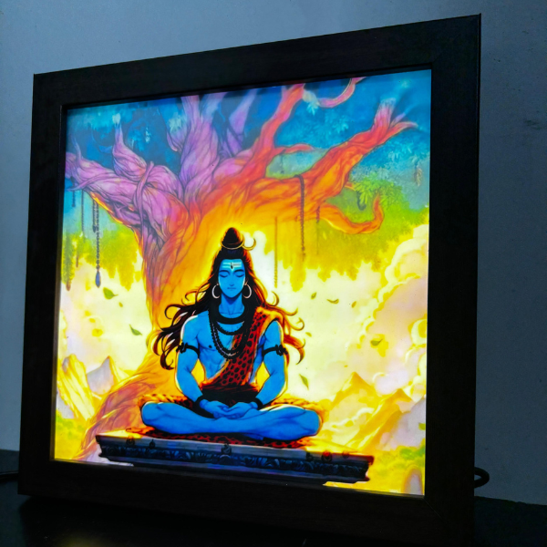 Mahadev LED Frame