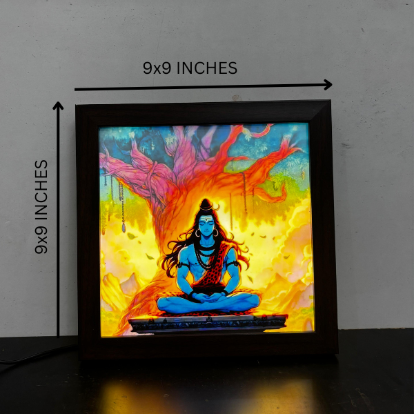 Mahadev LED Frame