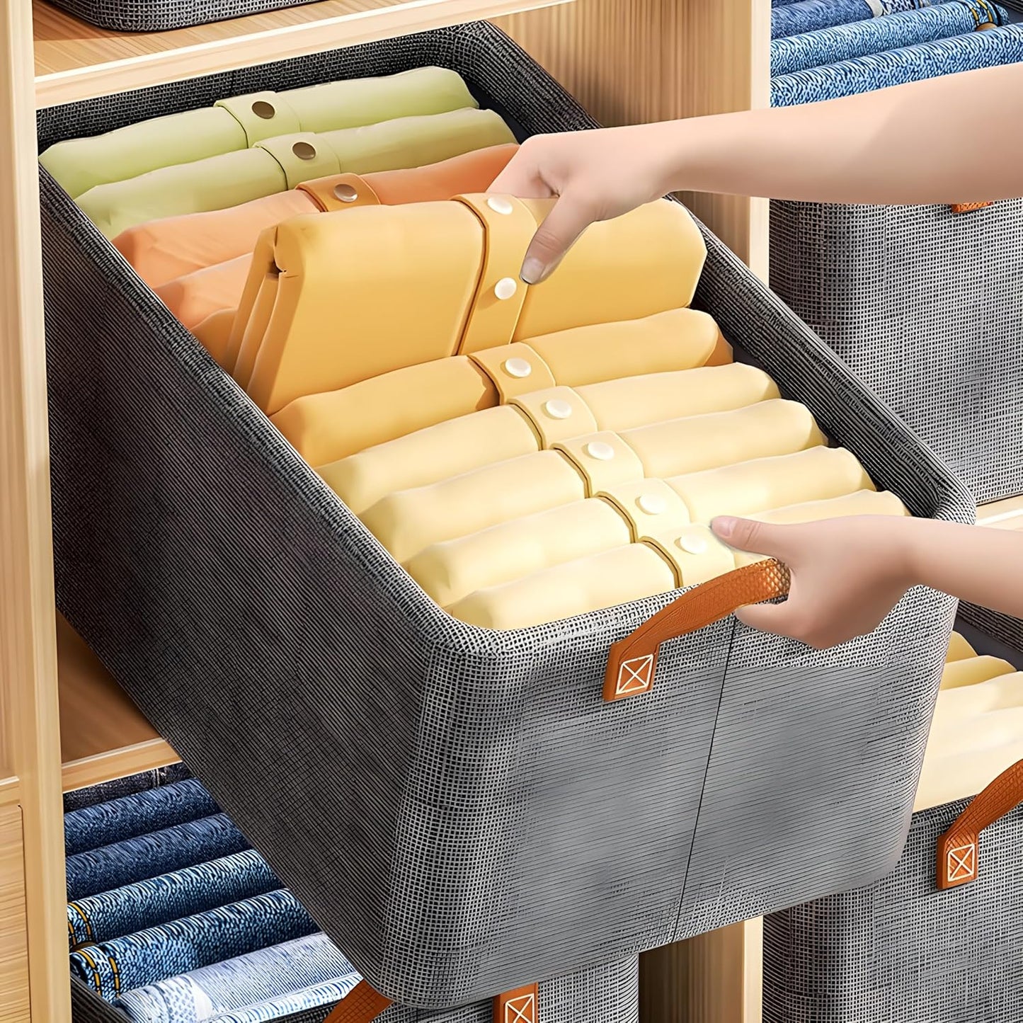 Foldable Fabric Organizer