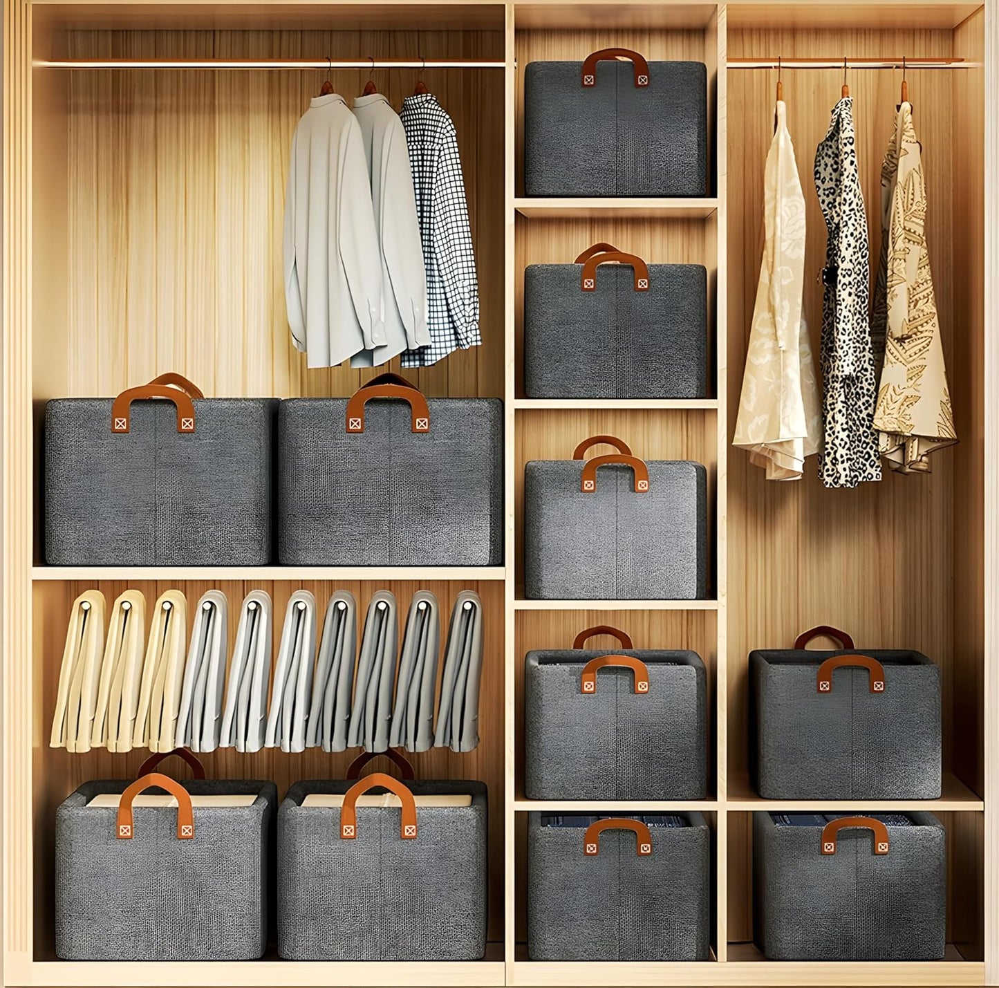 Foldable Fabric Organizer