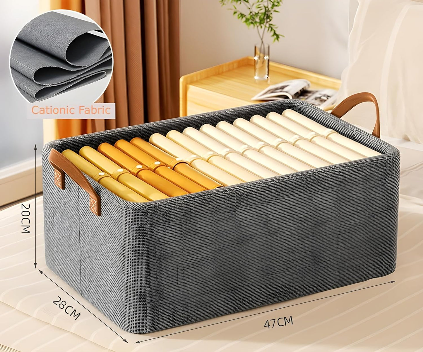 Foldable Fabric Organizer