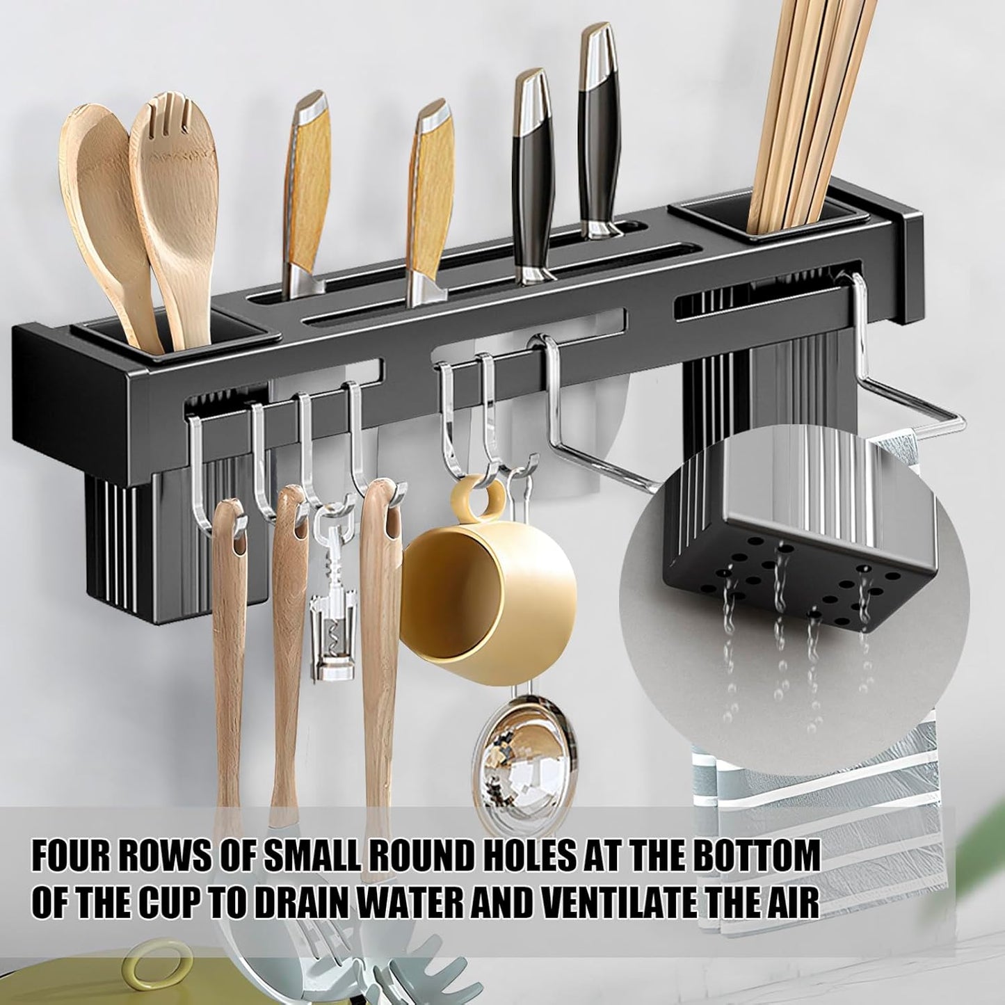 Utensils Darning Rack (Premium Quality) By TheWhiteParrot™