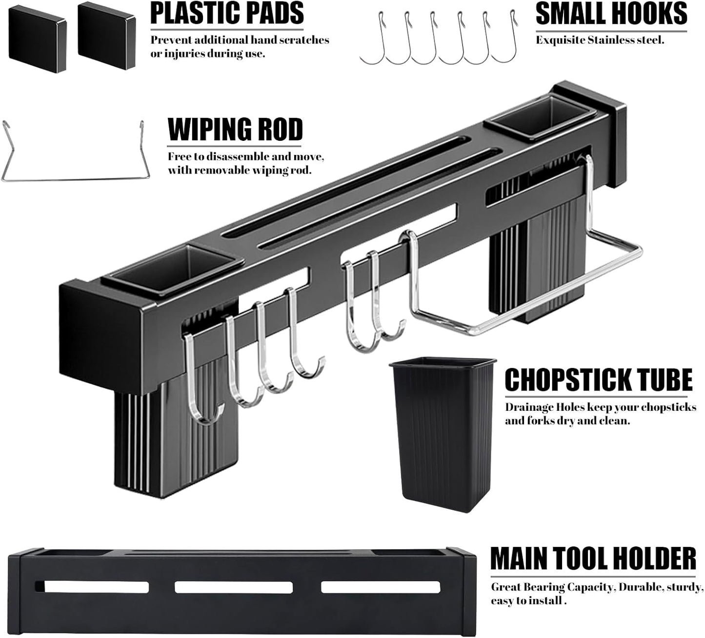 Utensils Darning Rack (Premium Quality) By TheWhiteParrot™