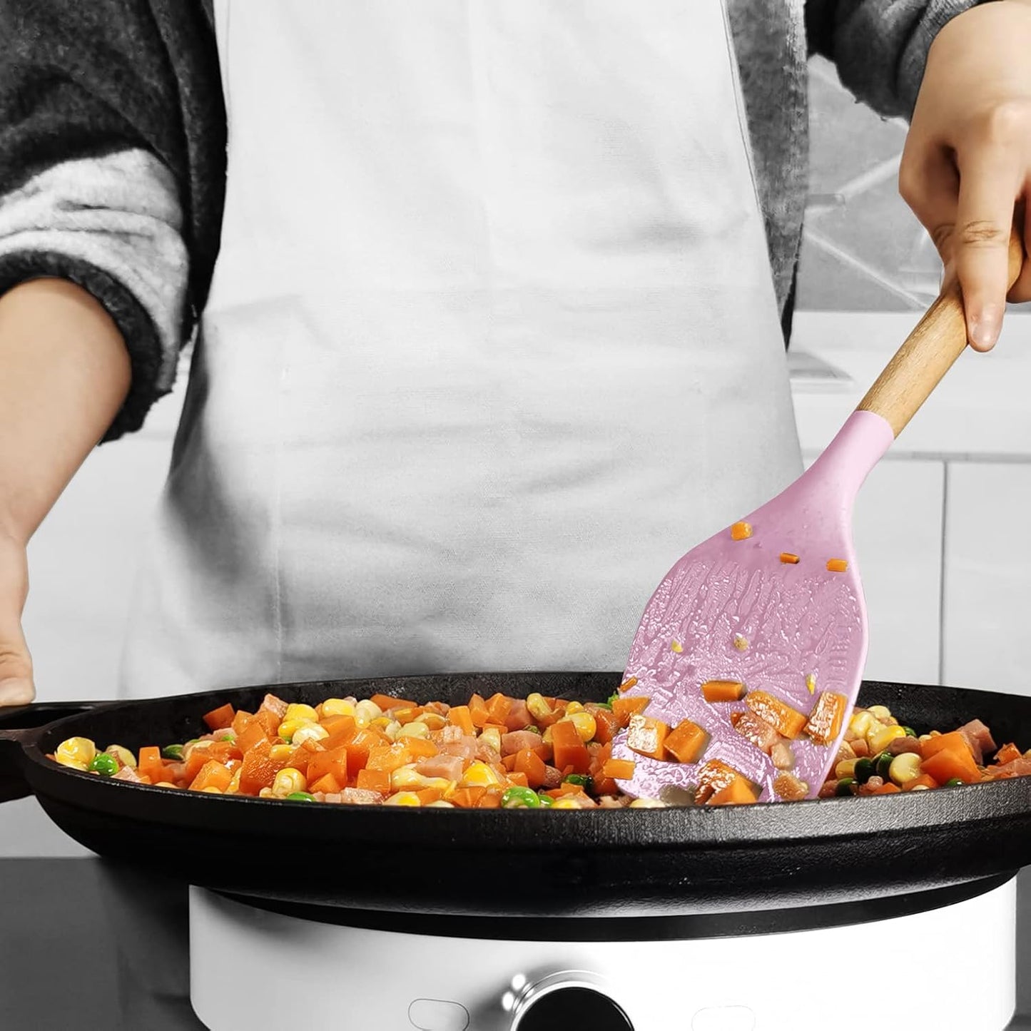 Nonstick Silicone Utensils Set (Premium Quality) TheWhiteParrot™