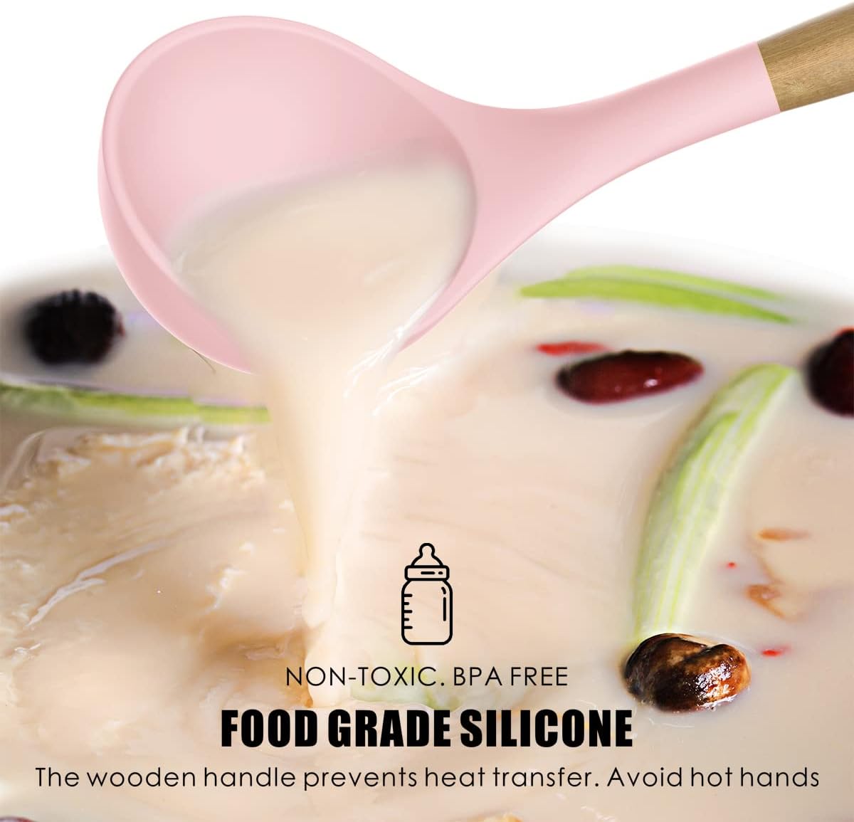 Nonstick Silicone Utensils Set (Premium Quality) TheWhiteParrot™