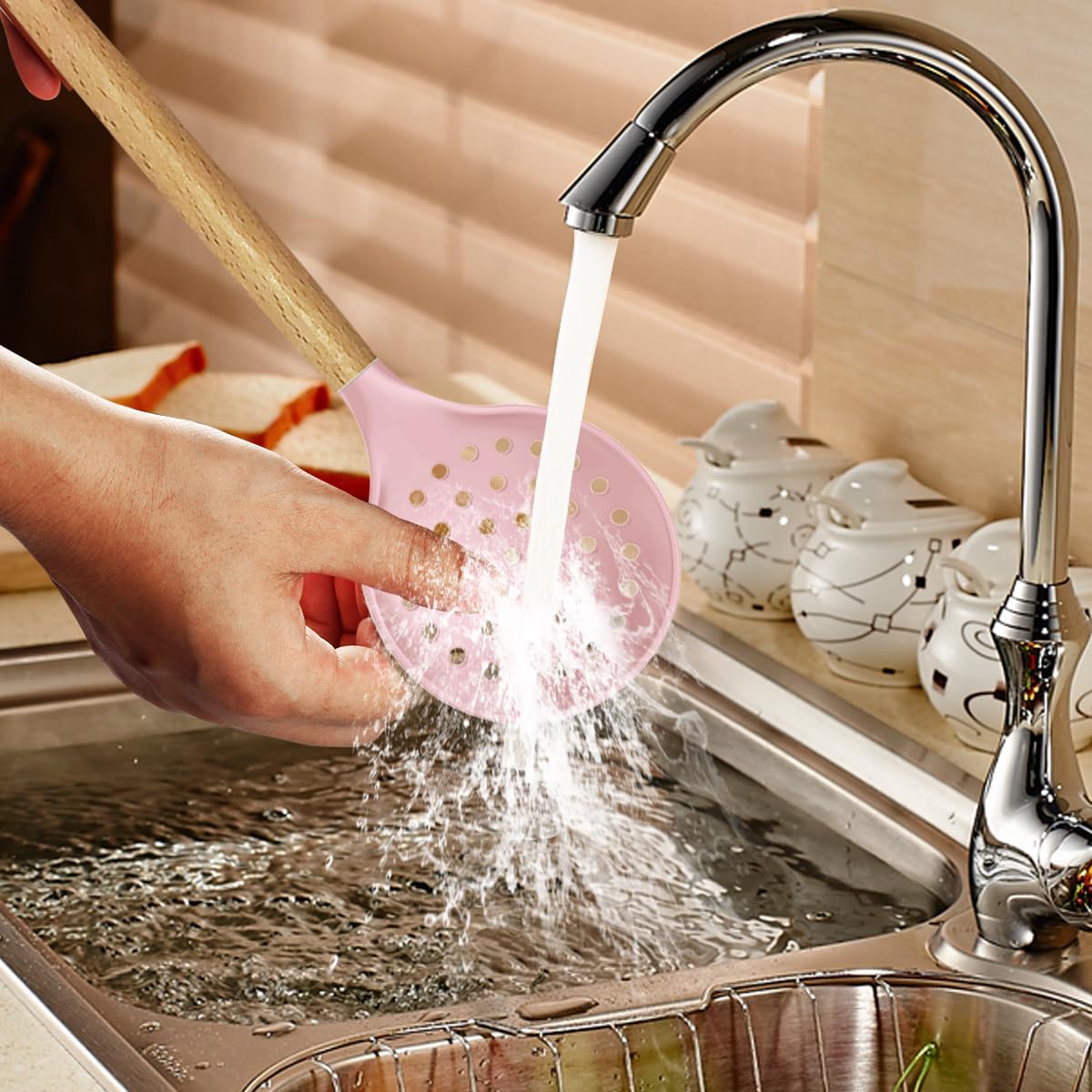 Nonstick Silicone Utensils Set (Premium Quality) TheWhiteParrot™