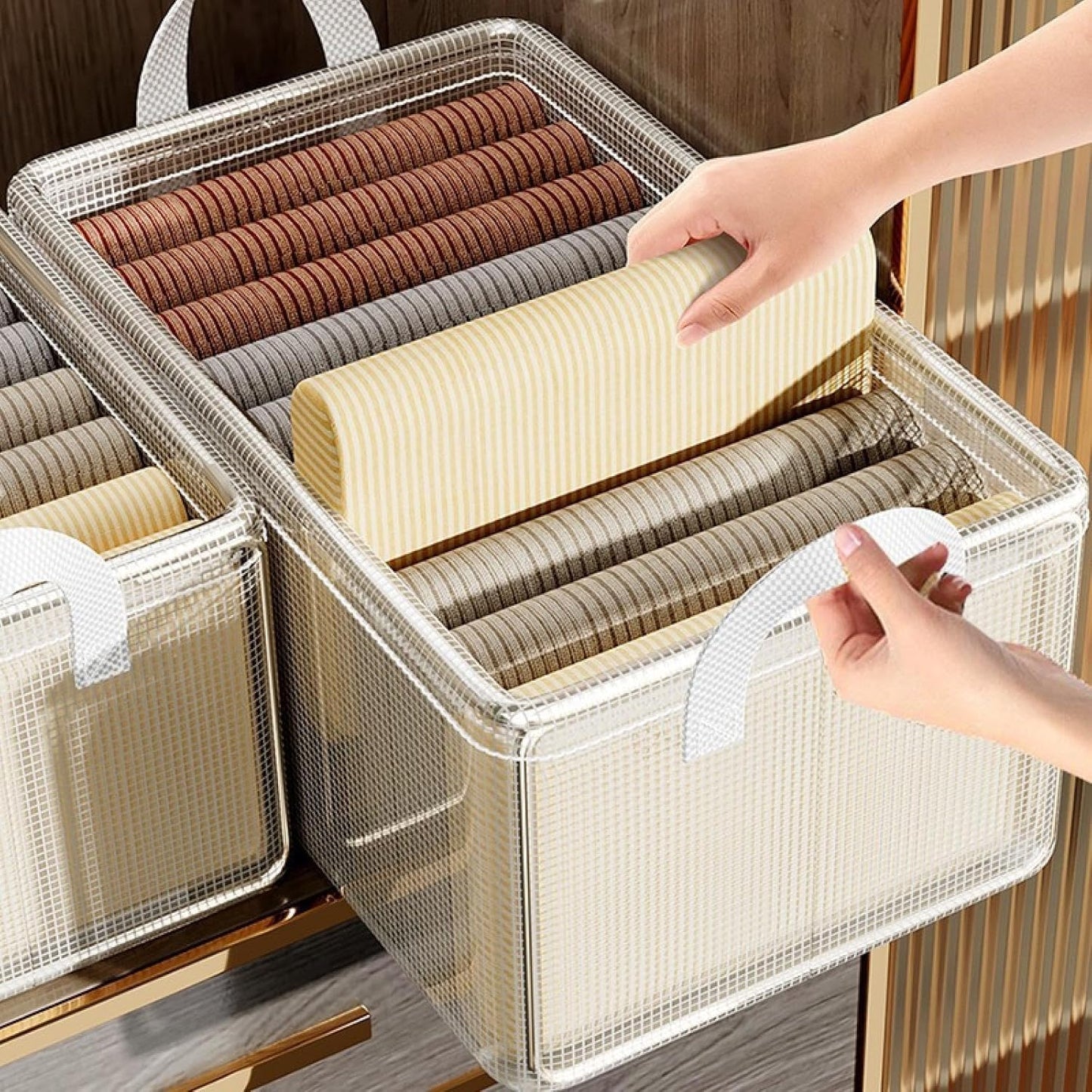 Foldable Transparent Organiser