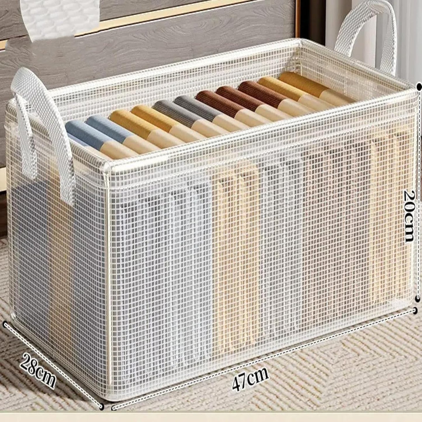 Foldable Transparent Organiser