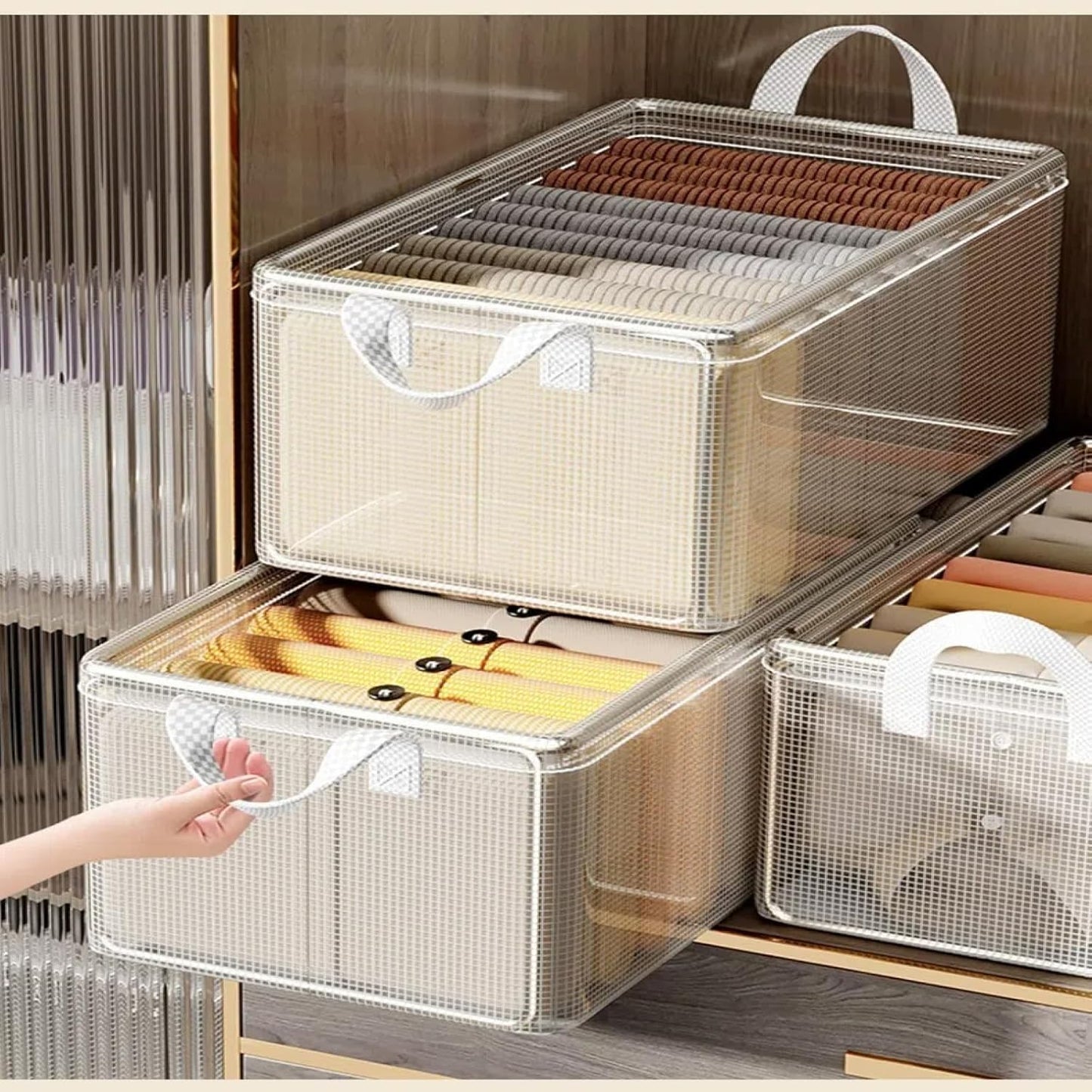 Foldable Transparent Organiser