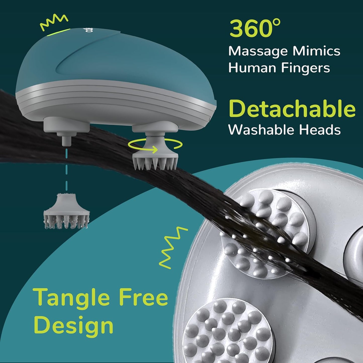 Head Scalp Massager (Premium Quality) TheWhiteParrot™
