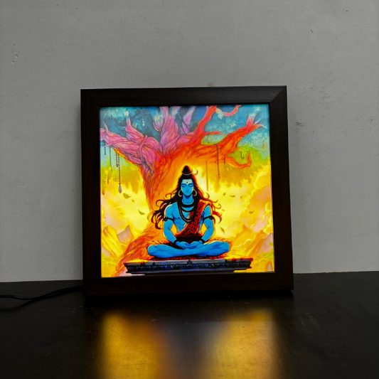 Mahadev LED Frame