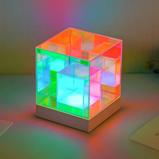 Infinity Cube Table Lamp