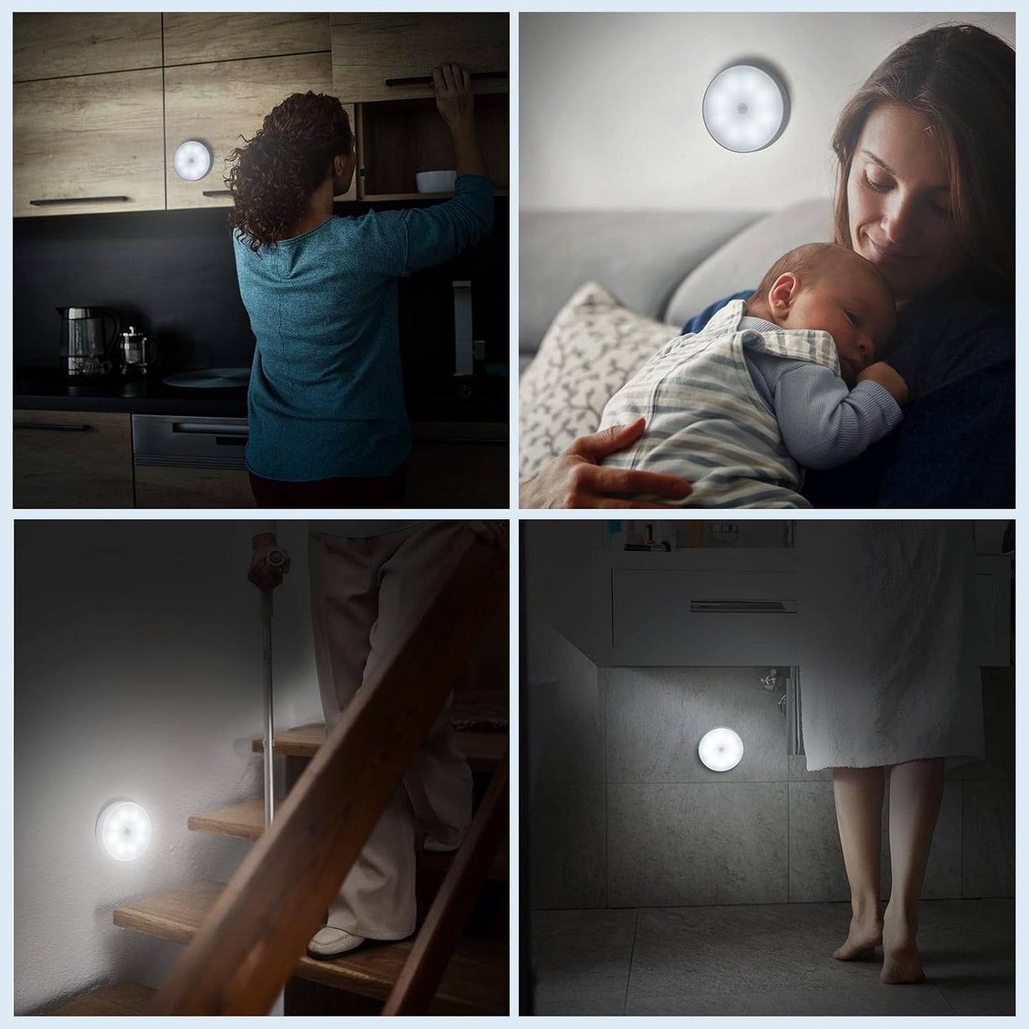 Motion Sensor LED Lights (Premium Quality) By TheWhiteParrot™