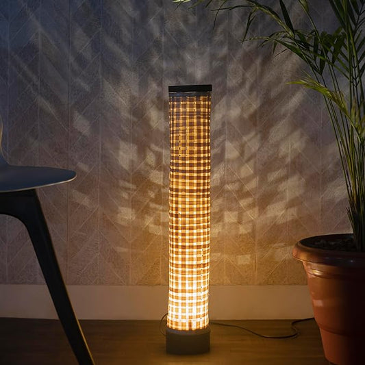 Wood Natural Bamboo Floor Lamp