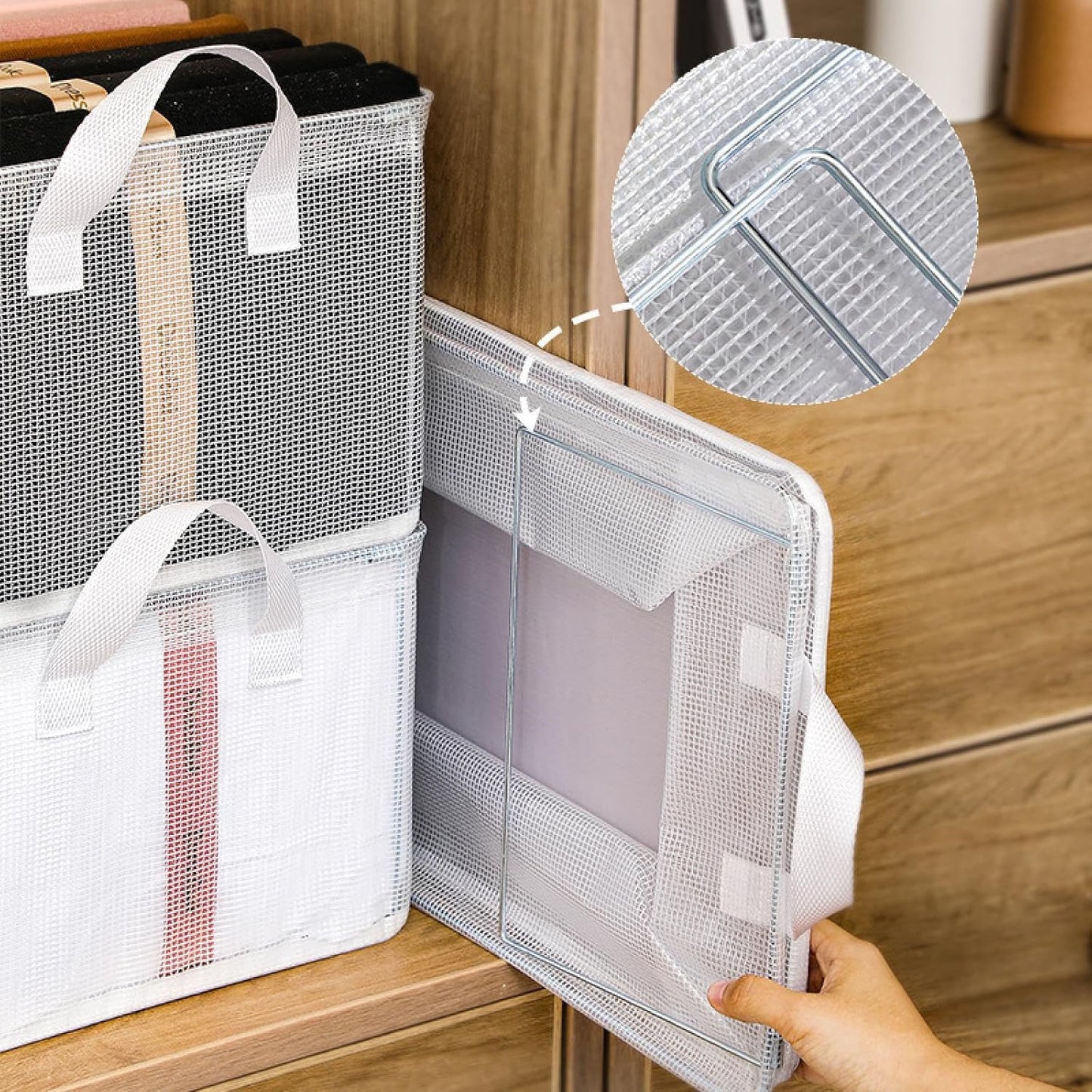 Foldable Transparent Organiser