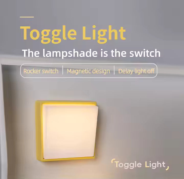 Magnetic Toggle Wall Light